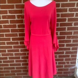 Banana Republic hot pink dress